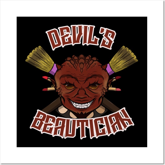 Devil's beautician Wall Art by RampArt